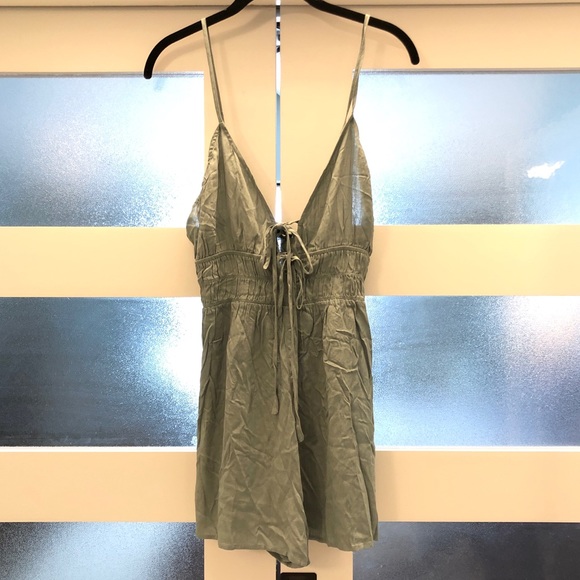 Lulus Sage Green Romper - Picture 4 of 4